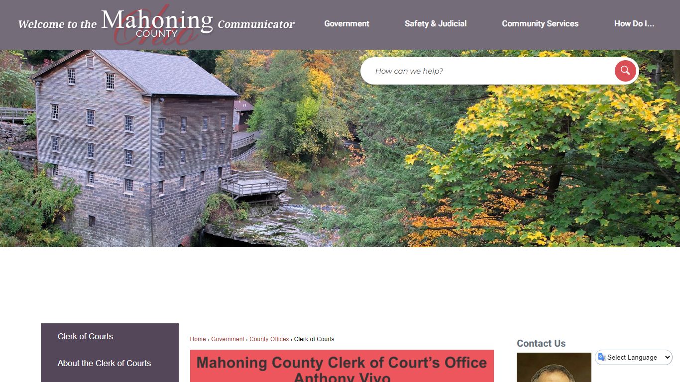 Clerk of Courts | Mahoning County, OH
